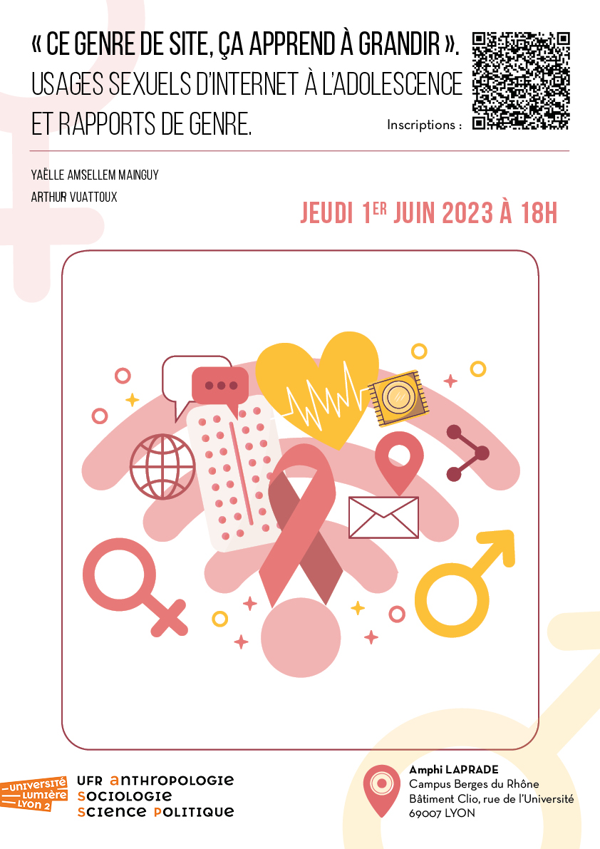 Affiche sexualité et internet